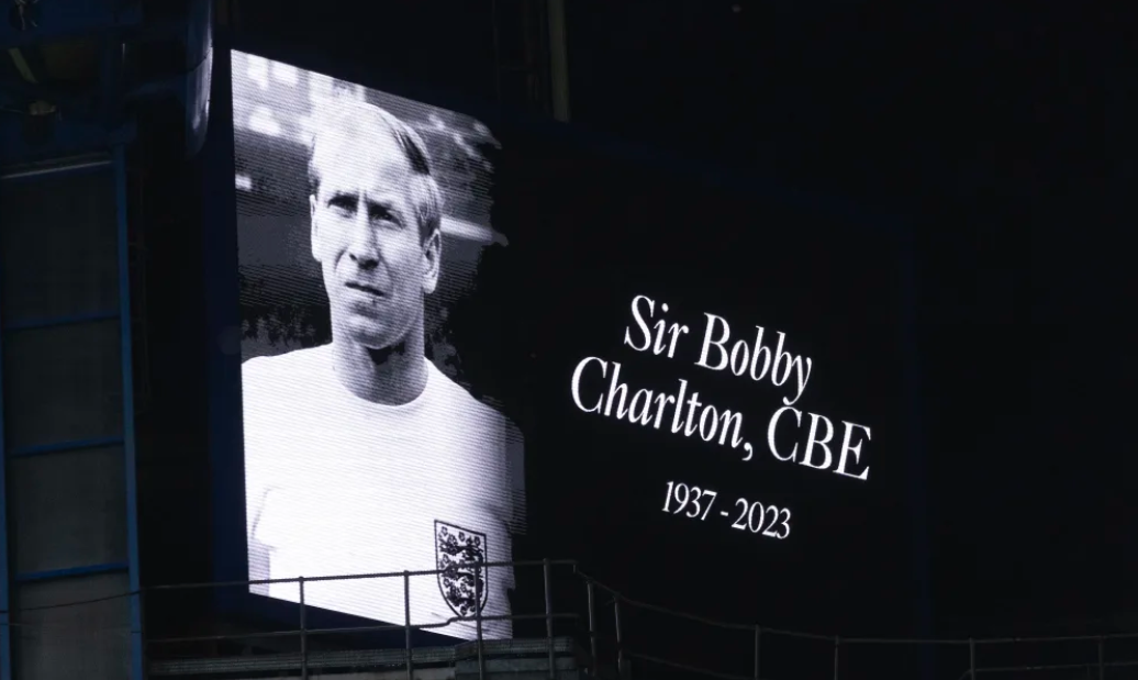 เซอร์ บ็อบบี้ ชาร์ลตัน ตำนานักเตะ เสียชีวิตในวัย 86 ปี